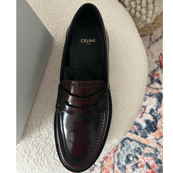 NTW Celine Margaret Brogue Loafer Size 38 - Picture 9 of 12